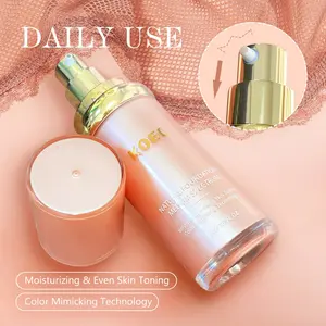 Natural Foundation Medium Spectrum, evens tone with a lightweight, Hydrating Liquid Concealer, Long-lasting & Waterproof Natural Finish
