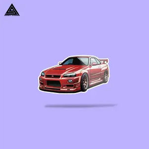 Nissan Skyline GT-R Sticker || vinyl sticker, water bottle sticker, tumbler stickers, laptop decals, waterproof sticker, car stickers