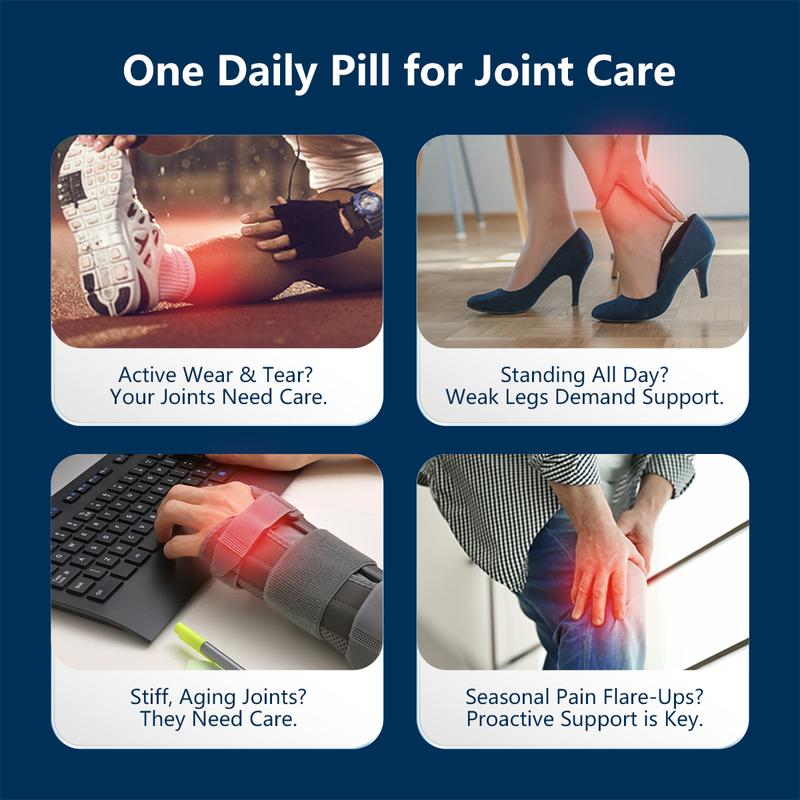 【Joint Health】Move Free Ultra Triple Action Joint Supplement 1 Pack of 75 Tablets 2 Bottles Glucosamine Chondroitin MSM for Joint Health