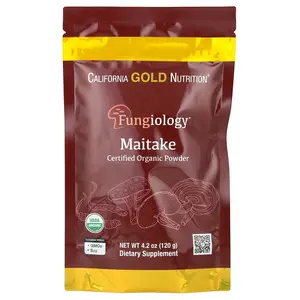 California Gold Nutrition Fungiology®, Certified Organic Maitake Powder, 4.2 oz (120 g)