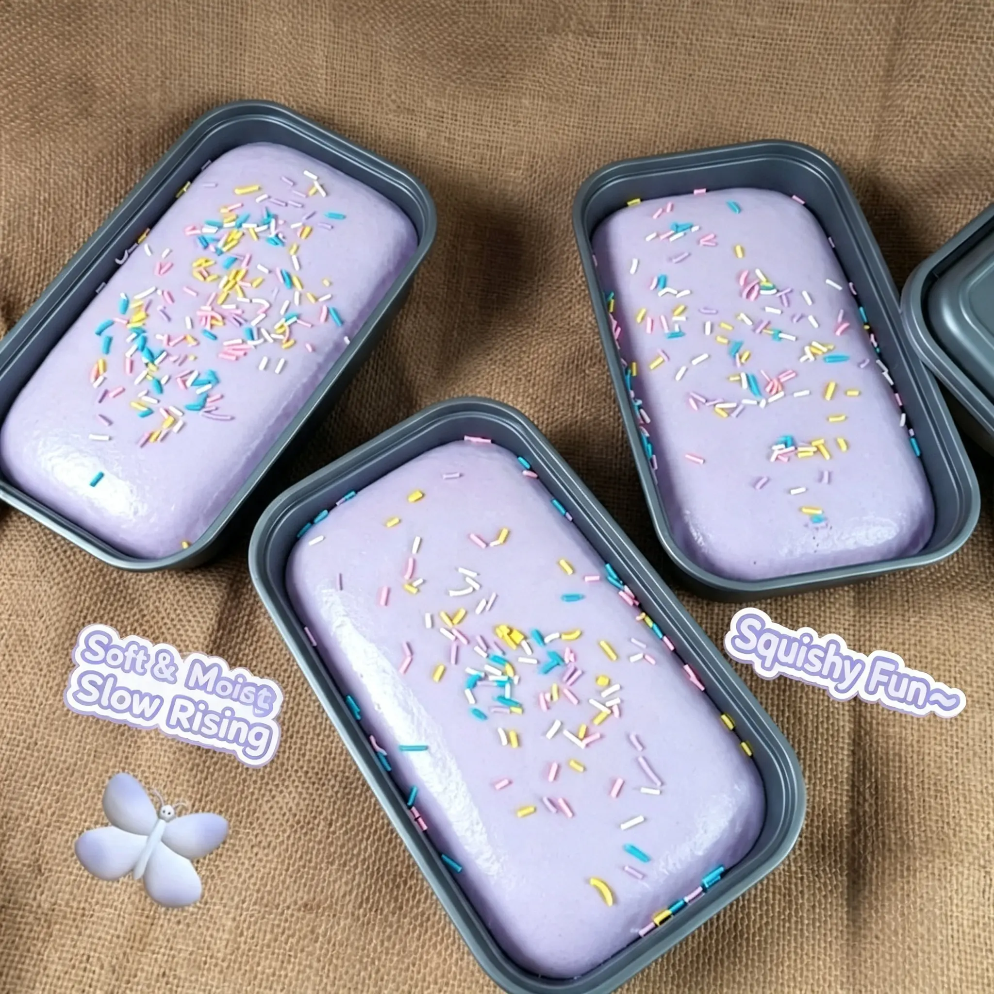 Taro Mud Cake Squishy Boxed Toy - Super Wet, Soft Slow-Rise Squeeze Item, Stress Relief Sensory Fidget Tool for Teens & Adults, Daily Relaxing Hobby Plaything