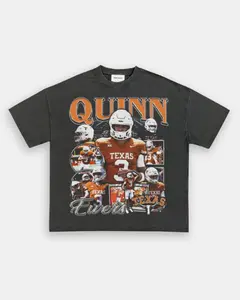 QUINN EWERS-TEXAS TEE, Retro Football Shirt ,Football Shirt Christmas Gift Unisex, Football 90s Vintage Fan Gift,football American Graphic Vintage, Gift For women And Man Unisex T-shirt