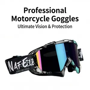 Unisex Off-Road Motorcycle Goggles, Tactical Windproof Sunglasses, Skiing Cycling Outdoor Protection, Perfect Valentine's Gift