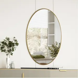 Oval Bathroom Mirror 20x28 Bathroom Vanity Mirror, Gold