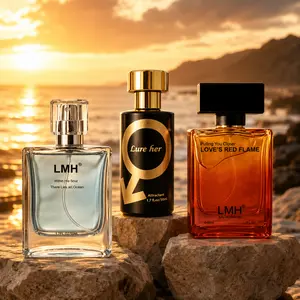 LMH Men's Cologne Gift Set - 3 x 50ml Long-Lasting Fragrances with Fresh Citrus, Smooth Woods, Warm Spices Scents morton men