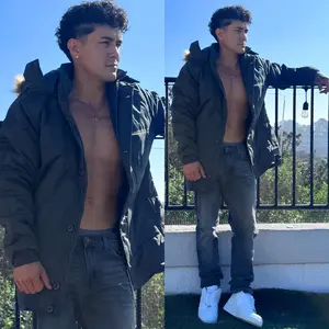 Cold Cali Gray Parka Jacket MADE IN THE USA 🇺🇸