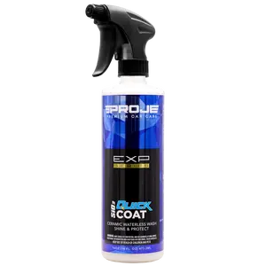 SiO2 Quick Coat - Ceramic Waterless Wash & Quick Detailer - Safe on All Surfaces - High Shine - Rejuvenates Existing Ceramic Coatings Car
