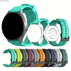 2026NEWSuitable for Forerunner 245/645/55 Watch Strap, 20mm 22mm Soft Silicone Suitable for Galaxy Watch 7 FE 6 5 4, Suitable for Venu/Venu Sq/Vivomove HR/Vivoactive 3/245 Music/645 Music Smartwatch  Strap,  Pattern Design