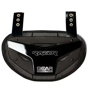212 MAIN Gear Pro-Tec Razor Football Back Plate, Pro Pad with Corrugated Shell & Hex Foam, T-Nut Attach for Max Protection, Essential Sports Equipment for Football Athletes