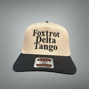 FDT hat, SnapBack, anti Trump, impeach president, foxtrot delta tango