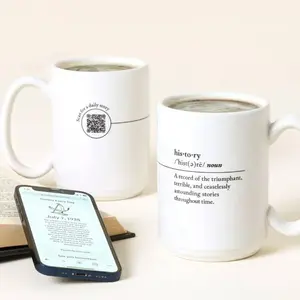 Drink Ware Co.- History Every Day Interactive QR Mug