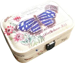 Birthday Gift for Her under $20 Travel Jewelry Box Organizer With Mirror Storage Case for Ring Earring Necklace Bracelet