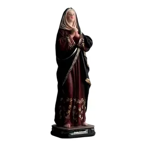 Virgen La Dolorosa 8" Inches Tall 20259-8 Mother Mary Lady of Sorrows Estatua Brand New Religious Decor Ornaments