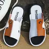 Men's Mandarin Duck Slide Flipflops - Summer Unisex Comfortable Beach Slippers, Flipflop