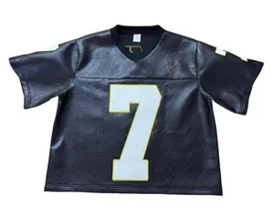 Premium Leather Football Jersey – No. 7 Edition