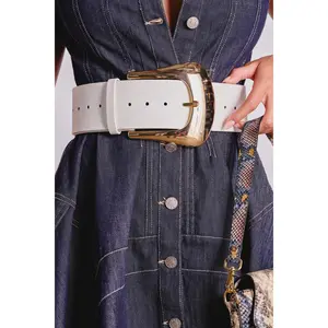 SIZE MATTERS OVERSIZED BUCKLE BELT