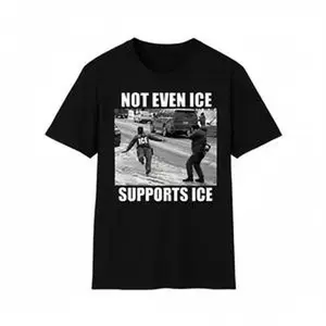 Not Even Ice Supports ICE Shirt, ICE Agent Slips On Ice Funny Graphic Tshirt, FCK ICE Shirt, ICE Get Out Of Minneapolis Tshirt, Abolish ICE, ICE Pro-Immigrant, Anti Nationalism Anti Trump, Political Merch, Meme Tee Sweatshirt Hoodie, Unique Design