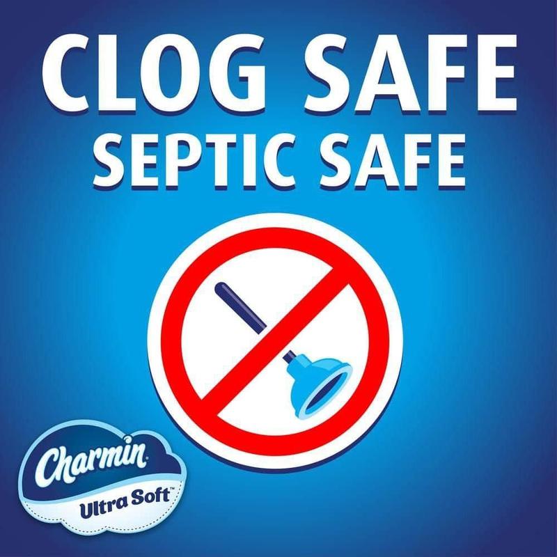 Ultra Soft Smooth Tear Toilet Paper Mega Plus Rolls 12 Count Treated for Softness and Better Tear Experience