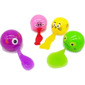 BP-MTS058   Vomiting Egg Yolk Ball, Hilarious Relieving Gag Toy for Kids, Squishy Stress Bathtub Toys with Slime, Family Novelty Funny Gifts, Summer Fun Water Toys for Kids 4 Colors with 8 Packs Slime