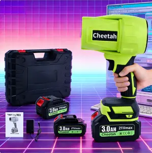 SEEVOLX  Cordless Leaf Blower – Brushless Motor & Dual 21V 3.0Ah Batteries | Car Drying, Leaf Clearing & Snow Removal | Ideal Holiday Gift