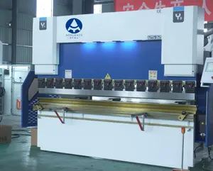 125T 3200mm Hydraulic Automatic Bending Folder Machine TP10S CNC AMADA Double-Sided Clamp and Air Cooling