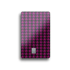 Classic Houndstooth Card Skin (PINK)