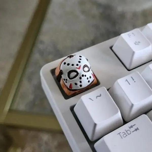 Handmade Artisan Jason Movie Keycap | Cherry MX | Cherry MX Compatible ...