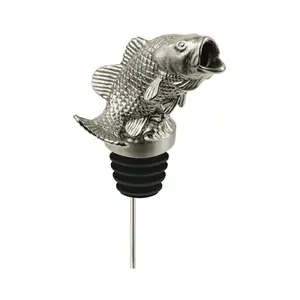 My Pour Head FISH Stainless Steel Wine Pourer Aerator