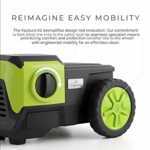 Kayoura Electric Pressure Washer - 1400W 2.8GPM Power Washer with Hose Reel, Foam Cannon, Nozzle Set & Wash Mitt - High Pressure Cleaner for Car Wash, Deck, Driveway, Patio and Outdoor Cleaning portable hydro jet sprayer surface cleaner moss remover sidin