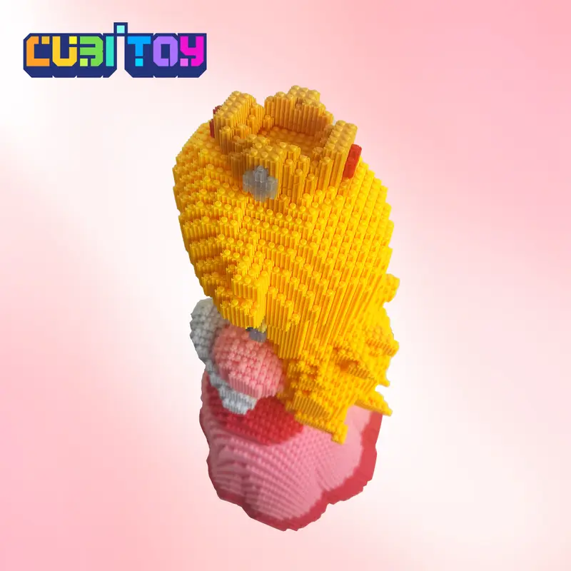 CubiToy Game Series Giant Peachy (22,604 PCS) 3D Micro Building Block Model