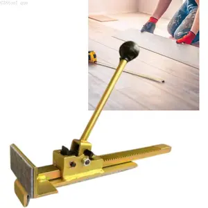 Professional Hardwood Flooring Jack with Felt Positioning Tool for Laminate Flooring Installation Hard Straight Tile Contractor Hand ToolC38tool que