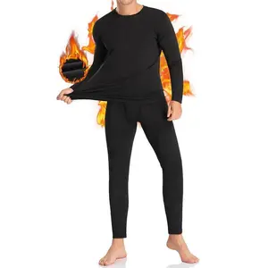 Men's Thermal Underwear Set - Long Johns with Fleece Lining