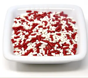 Valentines Red and White Sprinkles