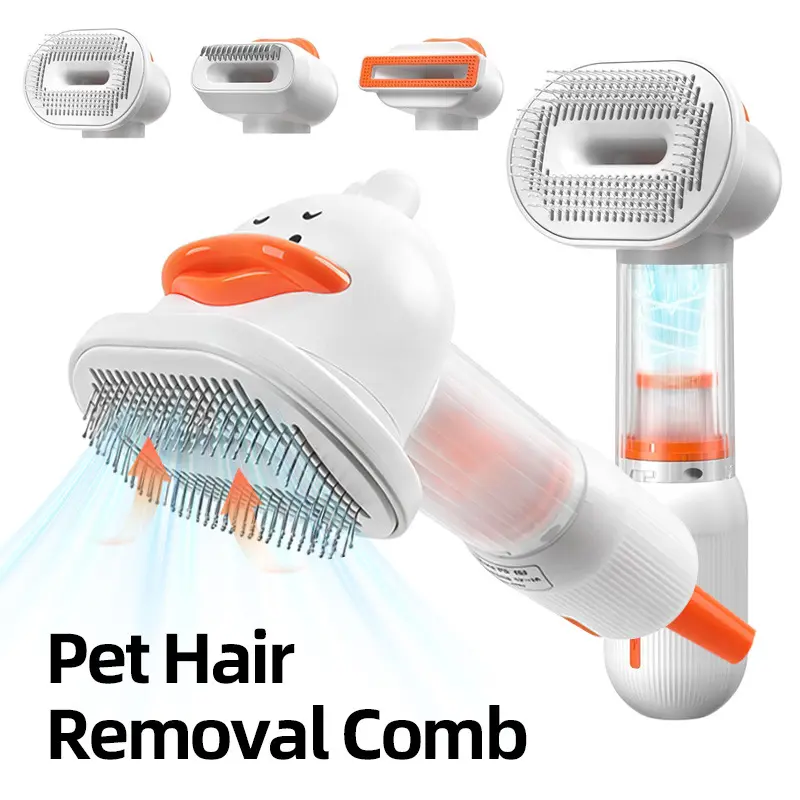 Advanced Deshedding Tool for Pet Efficient Loose Hair Removal Brush Gentle Teeth Safe Grooming Efficient Brush Steam Shedding Brush with Comb