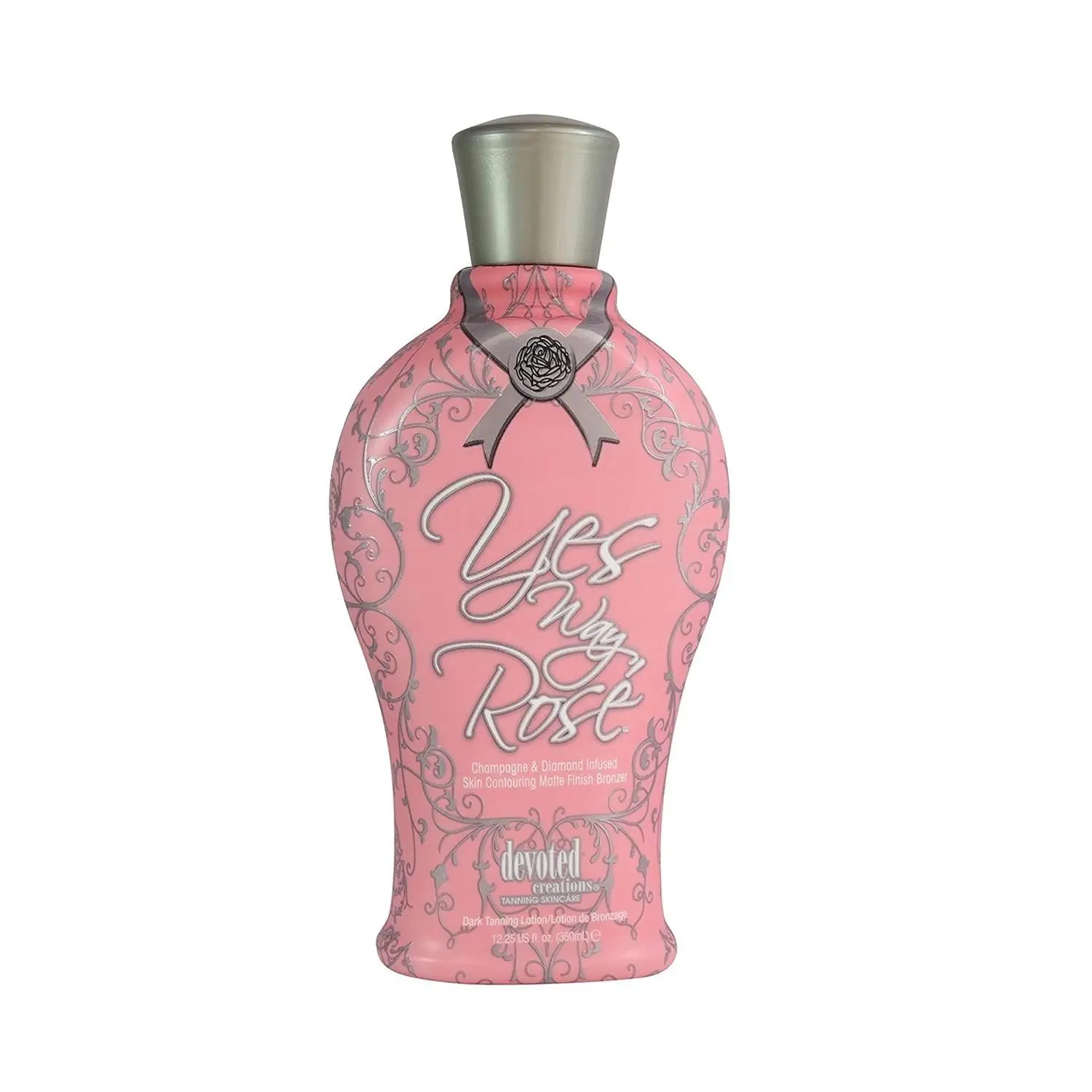 Yes Way Rose Tanning Lotion by Devoted Creations, 12.25 fl oz Cosmetic Smooth