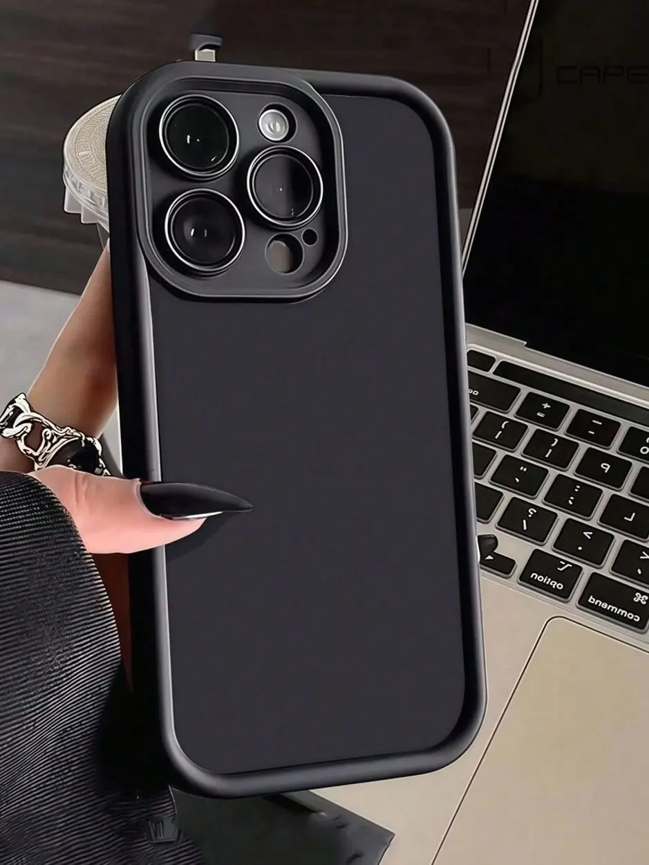 Custom Pattern White Full Coverage Shockproof Smartphone Casing - Handheld Device Protection Compatible With iPhone 16,15,14,13,12,11 Pro Max International Version