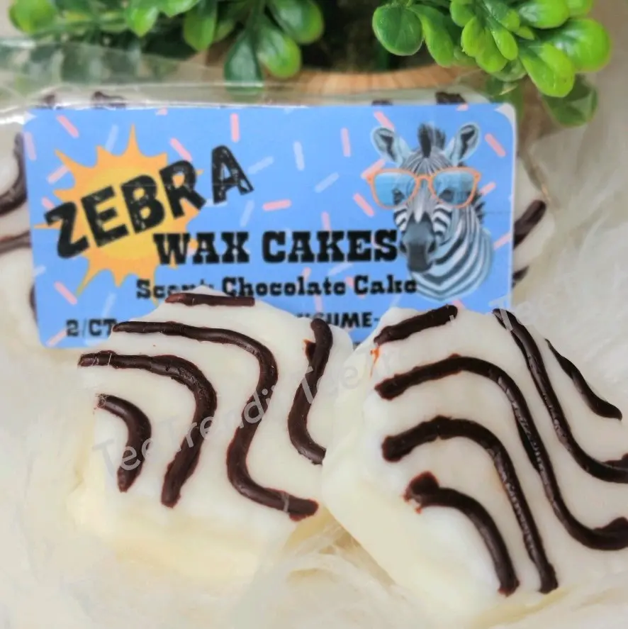 Zebra Cake Wax Melts Zebra Cake Wax Melts