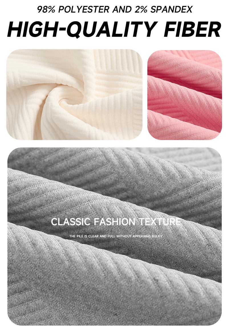 Cozy  Jacquard  V Neck Pullover for Women Oversized Loungewear Top Loose Fit Casual Comfy Sweatsuit for Daily Wear