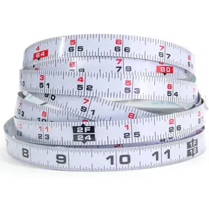 KMS7724 12' Self-Adhesive Measuring Tape (Left-Right Reading)