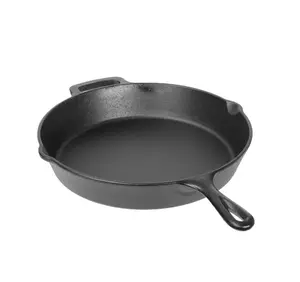 12-Inch Pre-Seasoned Cast Iron Skillet – Durable, Oven-Safe, Nonstick Cooking Essential