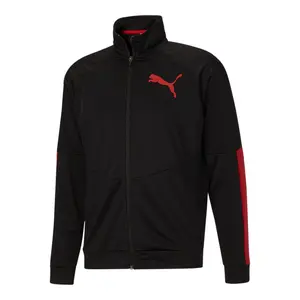 PUMA Mens Contrast 2.0  Athletic Outerwear Casual - Black