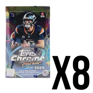 #A1202 8x2025 Topps Cosmic Chrome Football Hobby Box Break