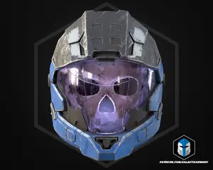 Halo Haunted Helmet - Display Helmet