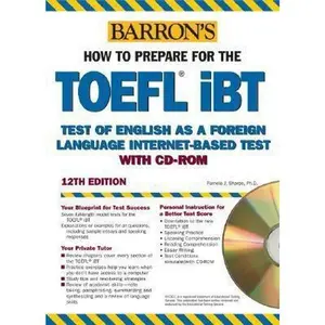 USED-Barron's TOEFL iBT Internet-Based Test, 12th Edition by Pamela J. Sharpe Ph.D. (Paperback)