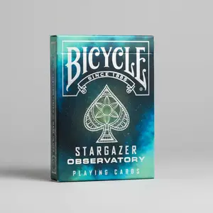 Bicycle Stargazer Observatory Playing Cards – Constellation & Sacred Geometry Deck