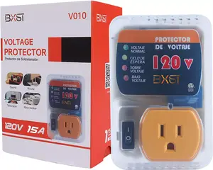 120V US Outlet Plug Surge Protector Voltage Protector for Home Appliances Refrig