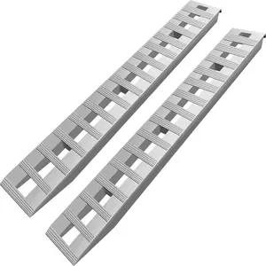 fathersdaygift  VEVOR 84x14 Inch Aluminum Ramps 6000LBS Capacity Car Trailer Truck ATV Ramps 1 Pair 2 Ramps