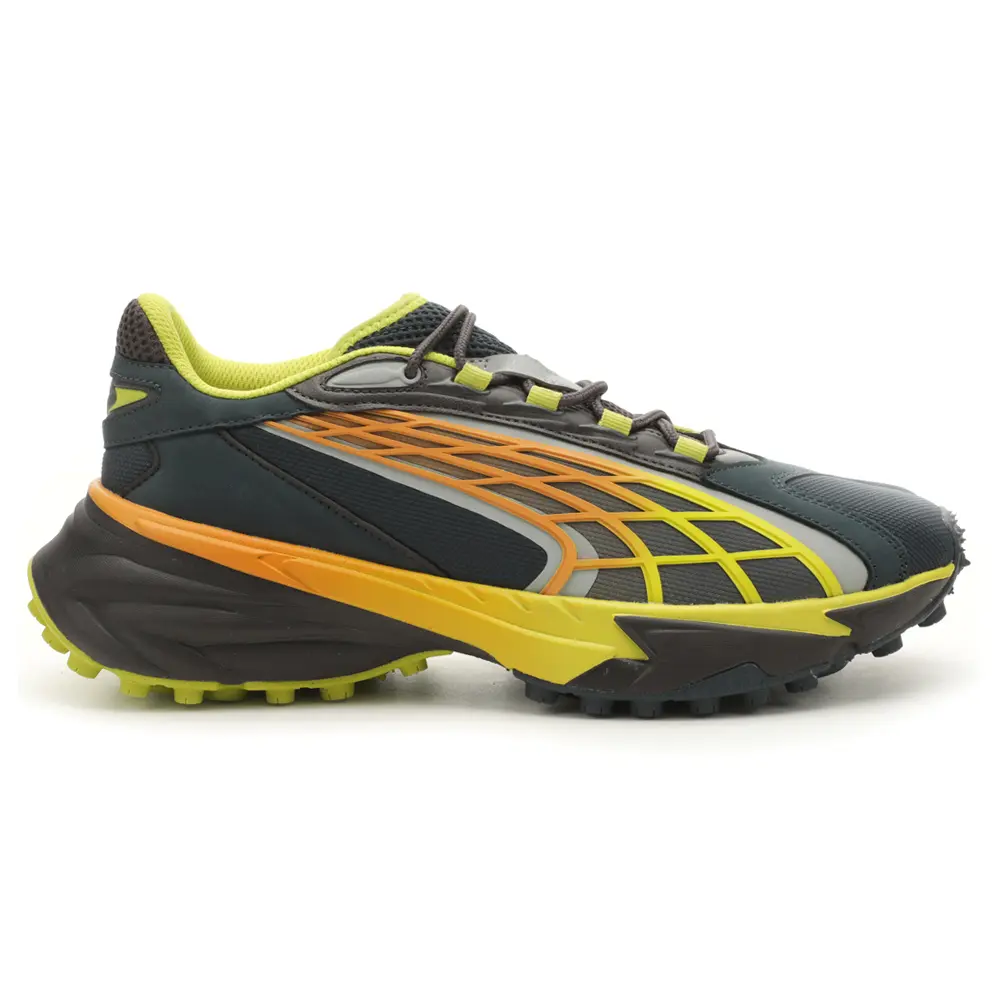 PUMA Mens Spirex Horizon Running Sneakers Shoes - Green