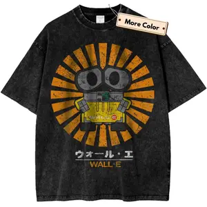 WALL-E Shirt, Animated Shirt, Vintage T-Shirt, Graphic Tee, Vintage Tee Crew Neck, Trending T-shirt