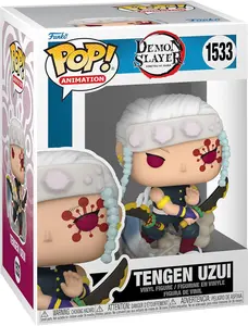 Funko Animation: Demon Slayer - Tengen Uzui - Collectible Vinyl Figure - 3.75 Inches - Official Merchandise - Gift for Kids & Adults - Anime Fans - 1533
